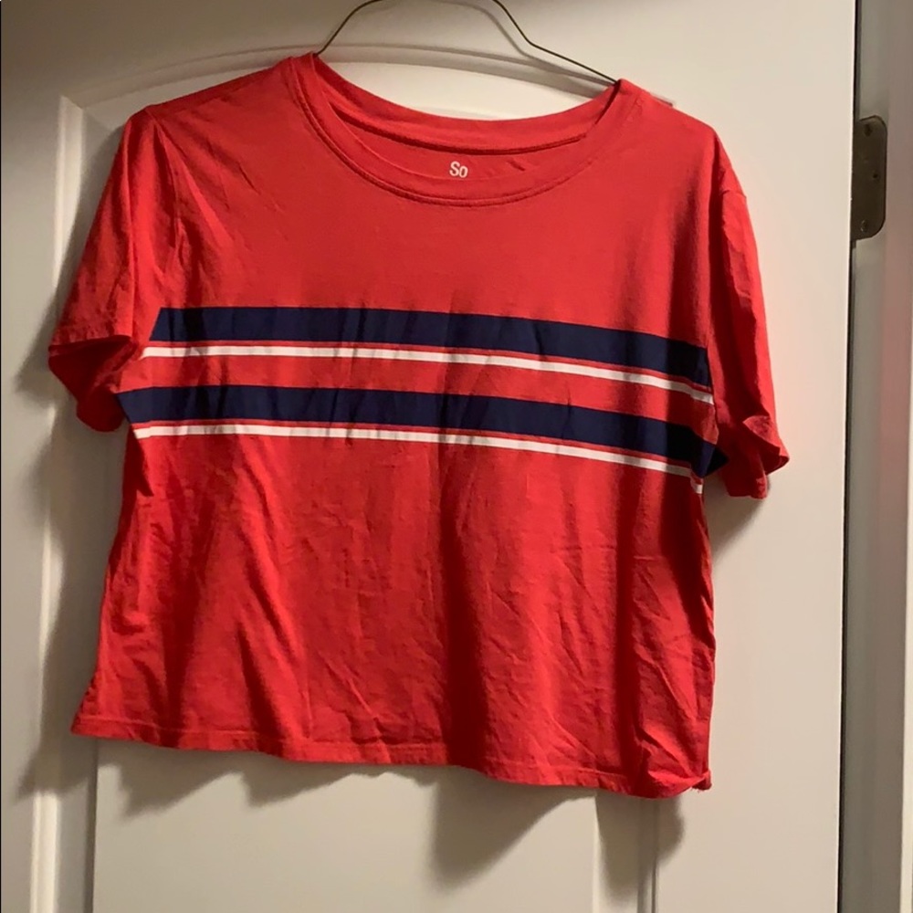🎄So Crop top T shirt